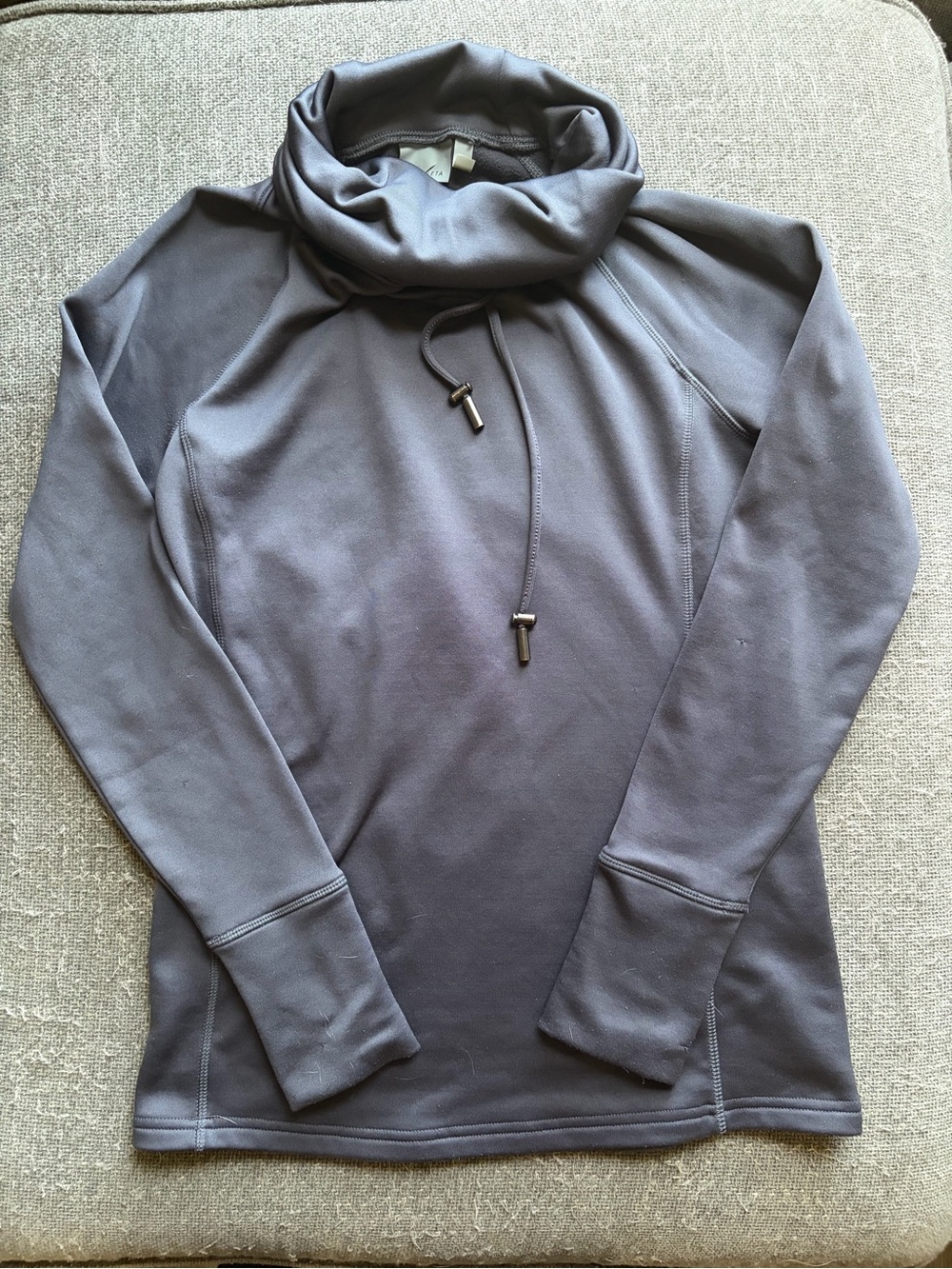 Women’s Athleta Cowl Neck Gray Sweatshirt- Size XXS